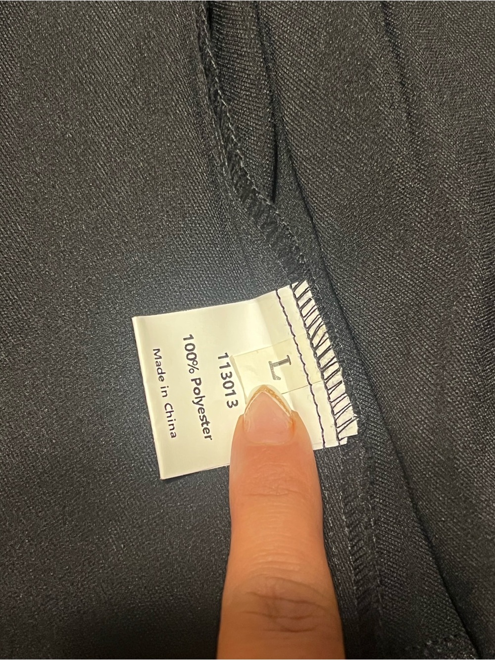 NWT UOOZEE Black Maxi A-Line Skirt Minimalist Quiet Luxury Size L - Picture 3 of 15
